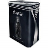 Cutie metalica cu capac etans - Coca Cola Black, ART