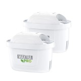 Set 2 filtre MAXTRA PRO HARD pentru apa dura Brita, filtrare 150 l apa, reducere cu 50% mai buna a depunerilor de calcar