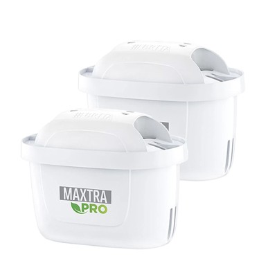 Set 2 filtre MAXTRA PRO HARD pentru apa dura Brita, filtrare 150 l apa, reducere cu 50% mai buna a depunerilor de calcar foto