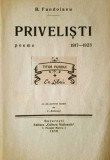 Brancusi, desen in cartea lui Fundoianu, Privelisti, Bucuresti, 1930