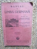 MANUAL DE LIMBA GERMANA PENTRU CLASA VI- A - PAUL SCHAUER 1936
