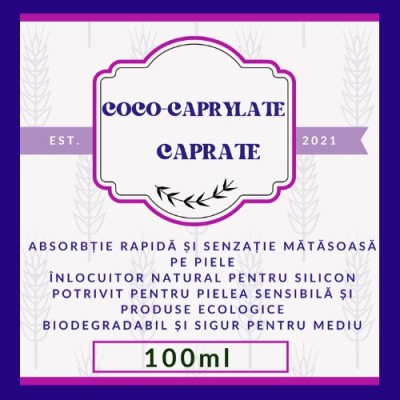 Coco-Caprylate/Caprate, sticla cu piepeta-100ml foto