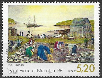 C4356 - Saint Pierre si Miquelon 2000 - Pictura neuzat,perfecta stare foto