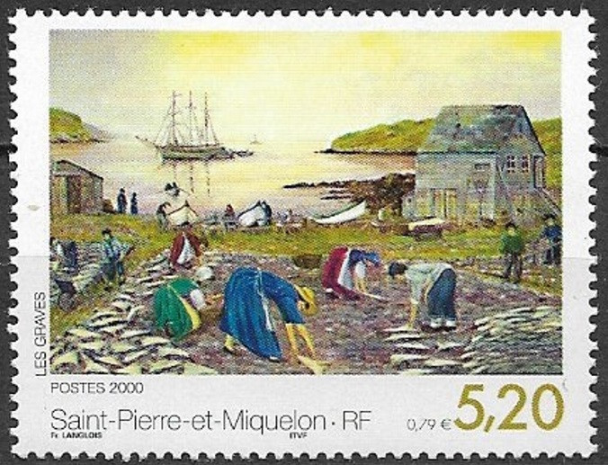 C4356 - Saint Pierre si Miquelon 2000 - Pictura neuzat,perfecta stare