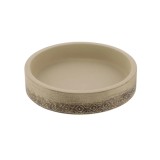 Cumpara ieftin Săpuniera Ceramică Rotund &ndash; Bej