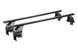Bare transversale Menabo Omega Otel Black M cu talpi (fara kit de prindere)