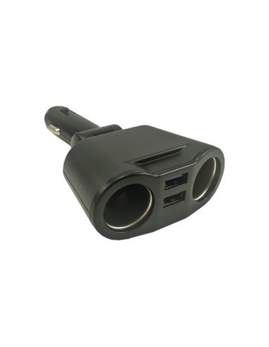 Incarcator multifunctional bricheta auto cu 2 porturi usb si indicator voltaj