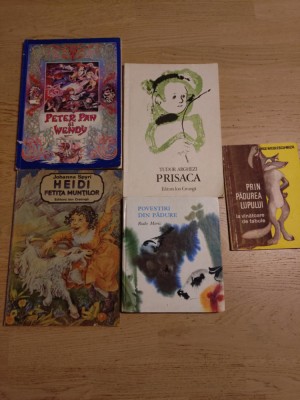 Pachet carti de copii Heidi/Peter Pan/Arghezi etc foto