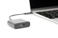 Adaptor TV/Monitor Digitus USB-C - 4K HDMI 30Hz 15cm