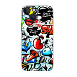 Cumpara ieftin Folie Skin Compatibile cu Apple iPhone 13 Wrap Skin Printing Sticker Bomb 5, Oem