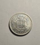 Portugalia 500 Reis 1892 UNC Piesa de Colectie