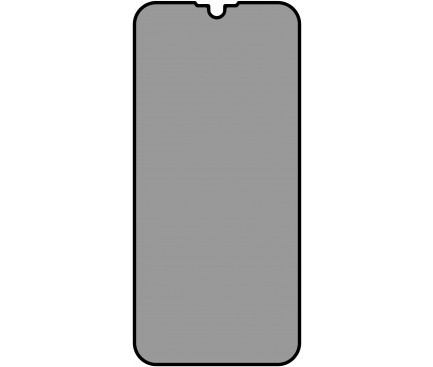 Folie Sticla Tempered Glass Samsung S24 5G s921 Full Glue Fullcover Black Privacy