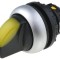 Comutator rotativ galben 22mm