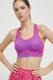 Adidas by Stella McCartney sutien sport TruePace culoarea roz, IT9382