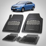 Cumpara ieftin Covorase Skoda Rapid I Compatibile 2012-2017 | Silver