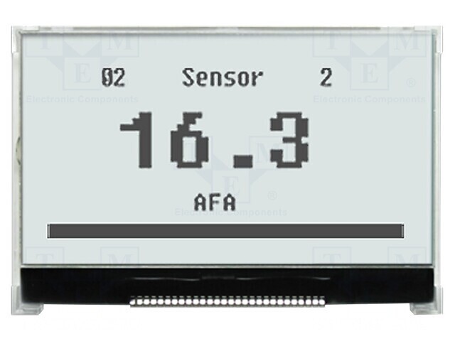 Afișaj LCD Grafic 128x64 LED Alb 28 PIN 3.3V