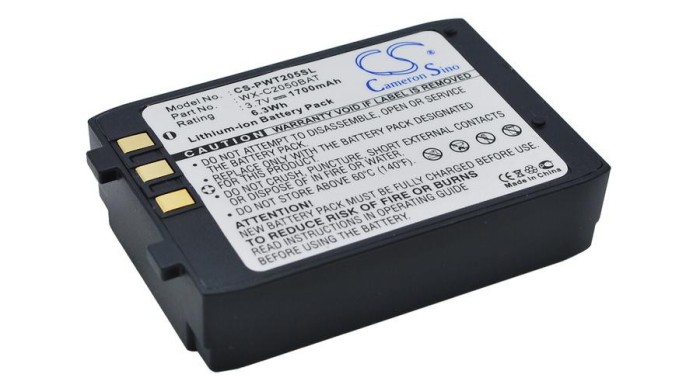 Cameron Sino 1700mAh Panasonic WX-CT2050,Attune Aio 2050,WX-CH2050,Ultraplex II 2051 Baterie