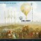 Sao Tome 1983 - Balon cu aer cald, Montgolfier, colita ndt neuza