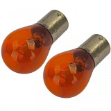 Lampa incandescenta pentru indicator BAU15S 12V 21W portocalie (pereche) Performance AutoTuning