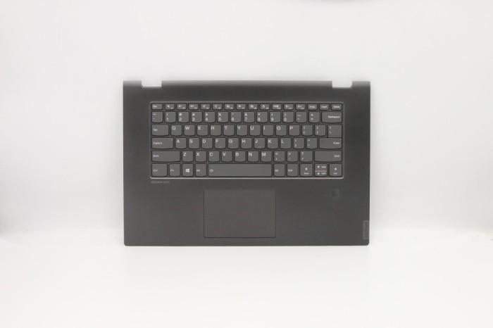 Carcasa superioara palmrest cu tastatura Laptop, Lenovo, IdeaPad C340-15IML Type 81TL, 5CB0S17576, AM2G9000200, iluminata, cu fingerprint, layout US