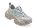 Cumpara ieftin Pantofi sport FLAVIA PASSINI argintii, T9178, din piele ecologica