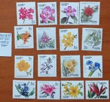 TAILANDA - 1988-91-Aniv anului nou-''FLORI-4Seri de 4val-total 16val''-MNH -NESTAMP.Vezi-Scan