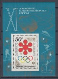 URSS RUSIA 1972 JOCURILE OLIMPICE SAPPORO COLITA MNH, Nestampilat