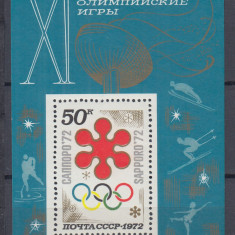 URSS RUSIA 1972 JOCURILE OLIMPICE SAPPORO COLITA MNH