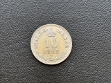 Moneda Austria Rara 10 Kreuzer 1865 Franz Joseph Veneția, Europa