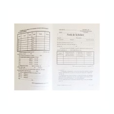 Nota de lichidare, format A5, orientare portret, 100 file foto