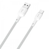 Cablu Date si Incarcare USB-A - USB-C Dudao L9T, 100W, 1m, Alb