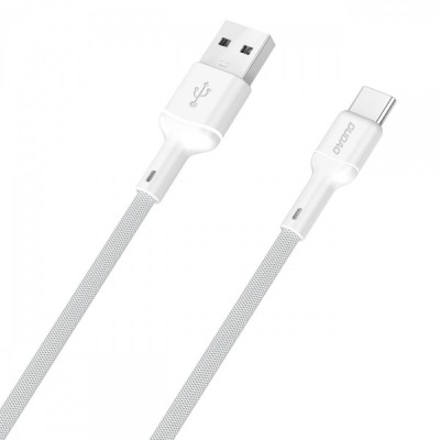 Cablu Date si Incarcare USB-A - USB-C Dudao L9T, 100W, 1m, Alb foto
