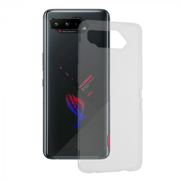 Husa pentru Asus ROG Phone 5 - Techsuit Clear Silicone - Transparent