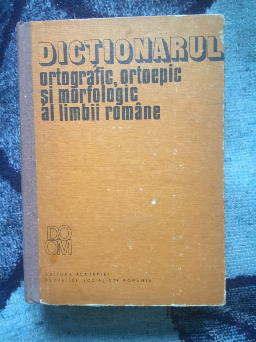 n4 DICTIONARUL ORTOGRAFIC ORTOEPIC SI MORFOLOGIC AL LIMBII ROMANE-COLECTIV