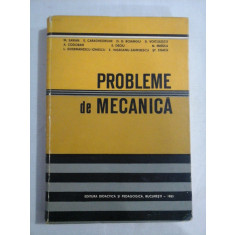 PROBLEME de MECANICA - M. SARIAN si altii