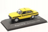 Macheta Peugeot 504 SL Taxi Cordoba 1999 galben 1:43