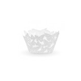 Set 6 cosulete din carton pentru briose, model fluturas