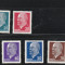 Germania DDR 1963-Walter Ernst Ulbricht,,serie 5 valori,Mi.934XxI-938XxI