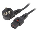 Cablu Alimentare Negru 3m CEE 7/7 la IEC C13