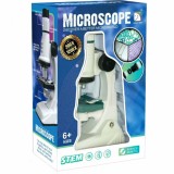 Microscop Copii 200x-1200x, 10 Accesorii, Joc Educativ Stiinta, Explorare Lume Microscopică