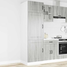 vidaXL Dulap de bucătărie &bdquo;Kalmar&rdquo; Lemn stratificat gri Sonoma 853633