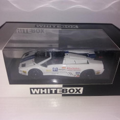 Macheta Lamborghini Diablo VT-R Roadster Trofeo 1997 - WHITE BOX scara 1:43