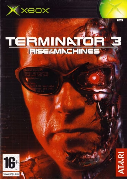 Joc XBOX TERMINATOR 3 Rise of The Machines (Microsoft Xbox, 2004) ATTARI Games PAL de colectie retro