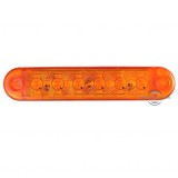 6 led Lampi de marcaj laterale cu distanta Indicator Remorca camion galben 12V 24V