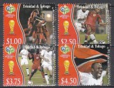 Trinidad Tobago 2006 - Prima participare la Turneul Final al Campionatului Mondial de Fotbal, RARE, MNH, Nestampilat