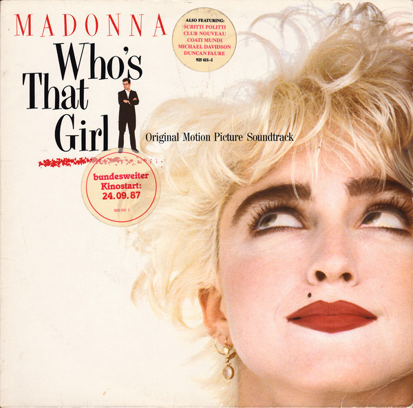 VINIL LP Madonna &lrm;&ndash; Who&#039;s That Girl (VG++ )