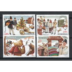 Romania 2016 - LP 2130 nestampilat - Obiceiuri de anul nou - serie