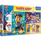 PUZZLE TREFL PRIMO SUPER GIANT 15 PATRULA CATELUSILOR CATEII FERICITI