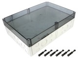 Carcasă universală SPELSBERG TK PC 254x361x111 mm, policarbonat, IP66, gri