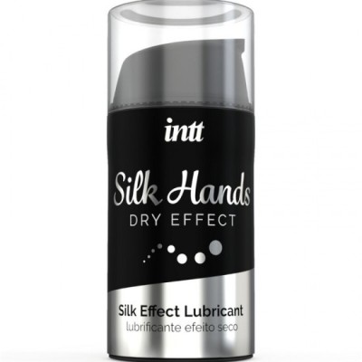 INTT LUBRICANTS - SILK HANDS LUBRICANT CONCENTRATED SILICONE FORMULA 15 ML foto